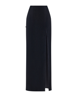 Юбка макси из бархата