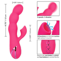 Розовый вибромассажер-кролик California Exotic Novelties Oceanside Orgasm SE-4351-10-3