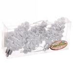 Елочные игрушки «Шишечки в инее» 5,5 см (набор 3 шт), Серебро