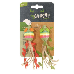 M-PETS Игрушка для кошек с кошачьей мятой CHARMY мышки