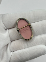 Брошь Wedgwood розовая