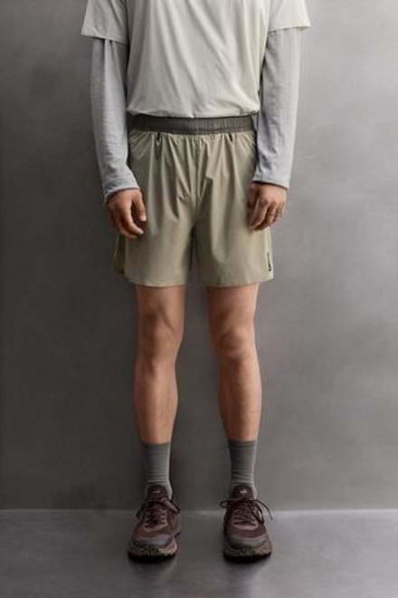 ZARA КОМБИНИРОВАННЫЕ ШОРТЫ ДЛЯ ТРЕЙЛРАННИНГА 7”, СЕРЫЙ