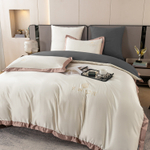 Комплект постельного белья Сатин-Шелк Я IN LOVE LV006