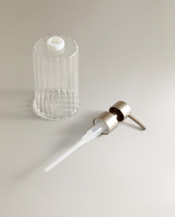 Zara Home мыльница, стекло, прозрачный