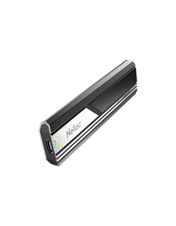 Ssd накопитель Netac ZX10 1TB USB 3.2 Gen 2 Type-C External SSD, R/W up to 1050/950MB/s, with USB C to A cable and 10Gbps USB C to C cable 5Y wty