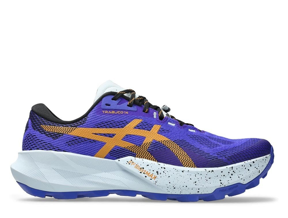 Кроссовки для бега мужские Asics Trabuco 14 M Голубо-оранжевые