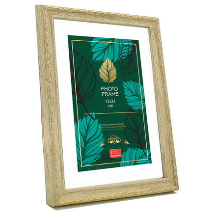 Фоторамка пластик 30х40 см Жизель светлый дуб