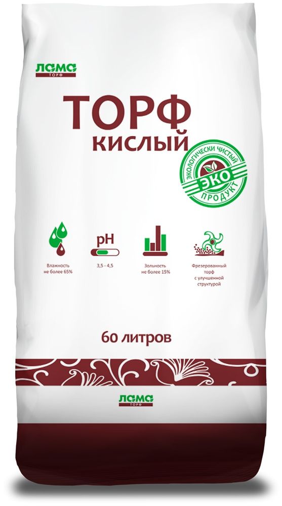 ТОРФ КИСЛЫЙ 60Л