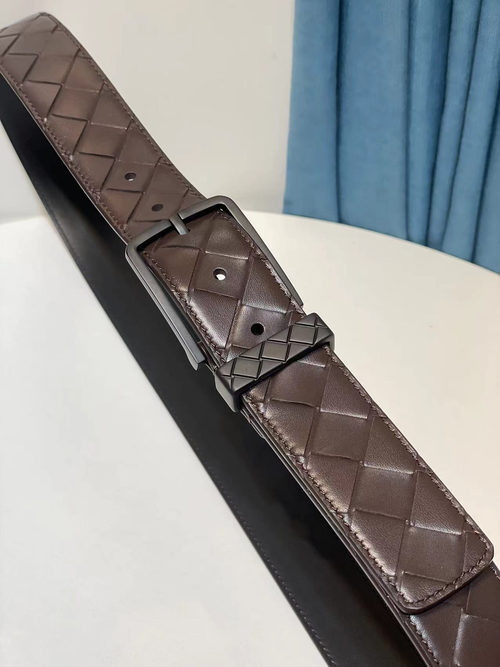 Ремень из мягкой итальянской телячьей кожи