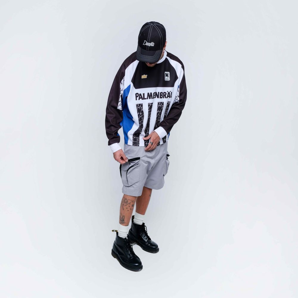 Шорты Dissident Palm Trademark серые