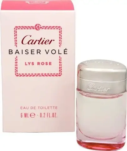 Женская парфюмерная вода Cartier Baiser Vole Lys Rose EDP 6 мл