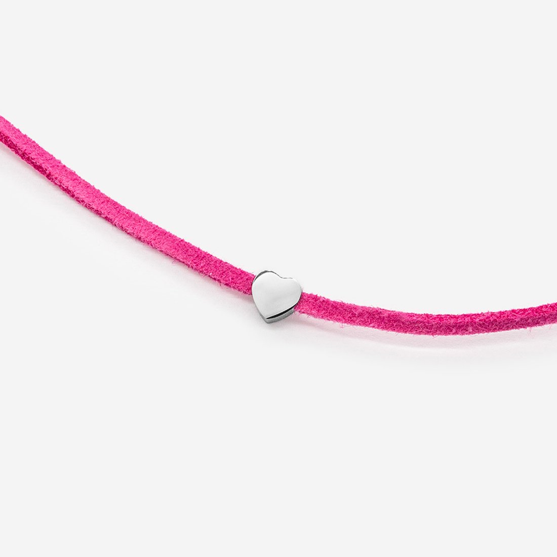 Бусина-разделитель "Сердечко", 6мм, сталь