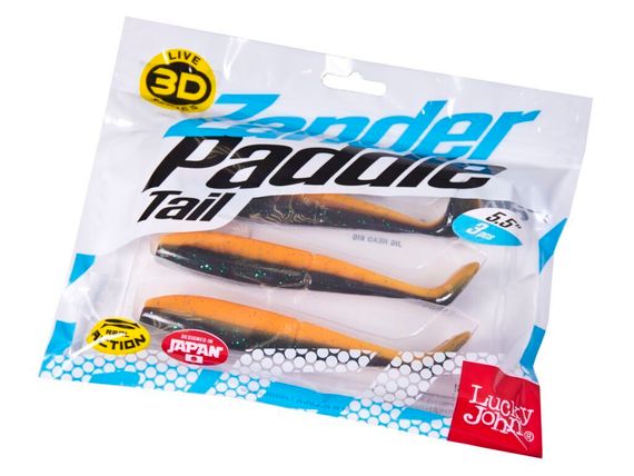 Виброхвосты LJ 3D Series Zander Paddle Tail 5.5in (14.00)/Z07 3шт.