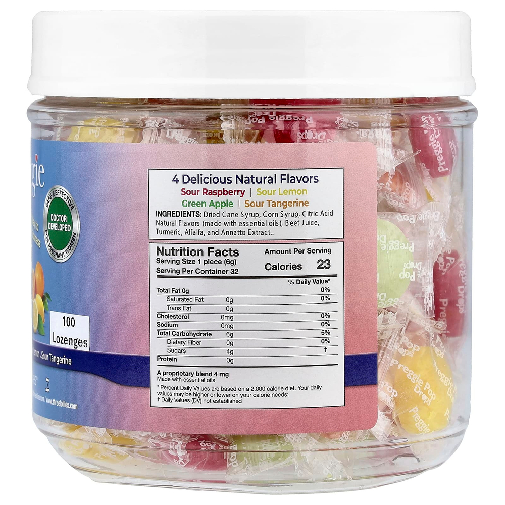 Preggie, Ассорти, 32 пастилки