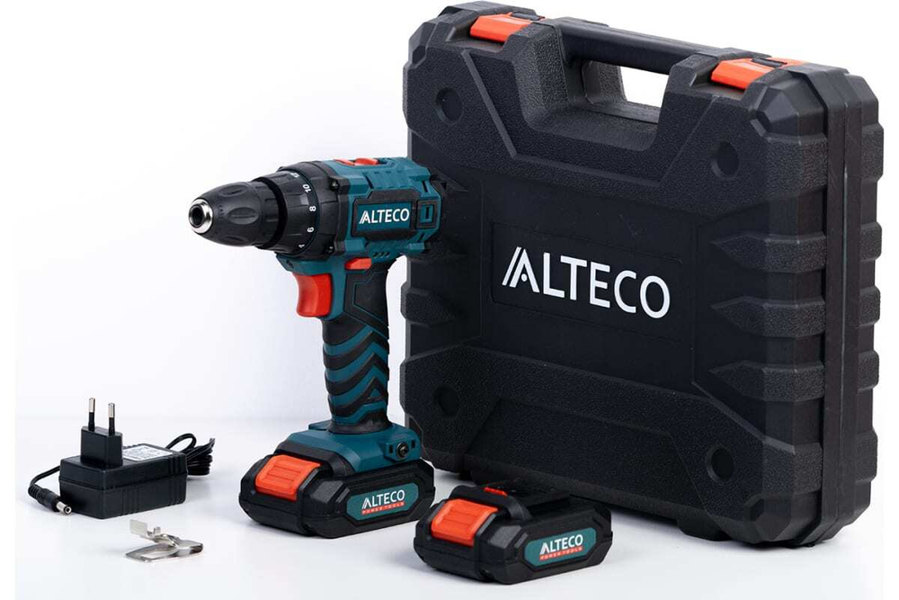Аккумуляторная дрель-шуруповёрт Alteco CD 1610Li X2 33504