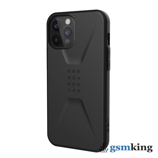 UAG Civilian Series Case for Apple iPhone 12 Pro Max Black (Чёрный)11236D114040