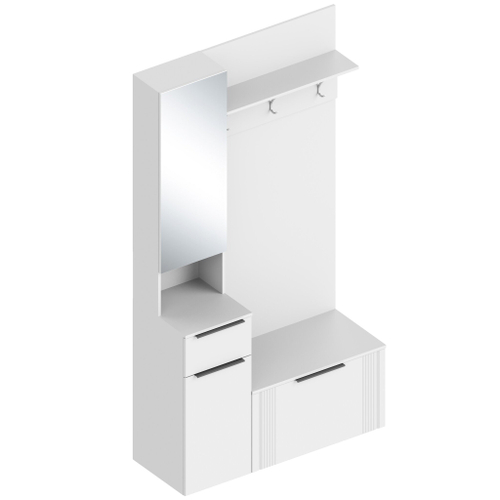 Прихожая Вита Белый лофт