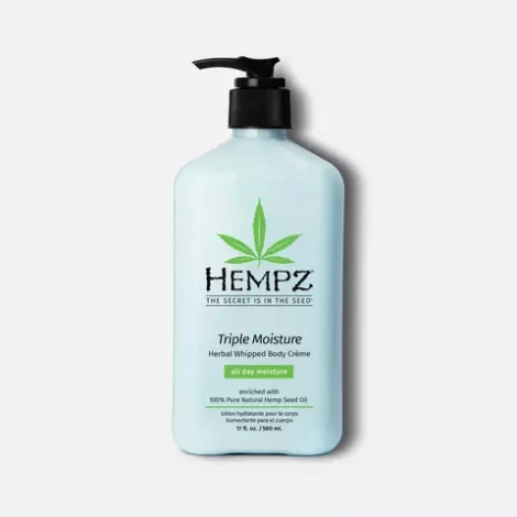 Молочко для тела HEMPZ Triple Moisture Herbal Whipped Body Creme 500 мл