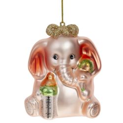 GAEM Украшение новогоднее "Слоник", L7,5 W5 H9 см