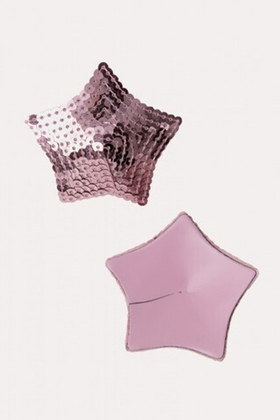Пестис звезды из пайеток розовые Erolanta (Цвет: розовый)