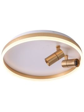 Светильник потолочный с дополнительной подсветкой 30 Вт+10 Вт 4000K ZRS.1888.02 золотой Raizy Zortes