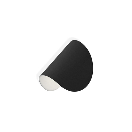 Wall design lamp Half  (Black)