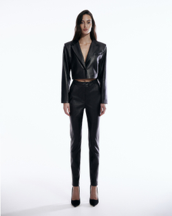 Брюки из премиальной экокожи