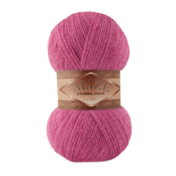 Пряжа Angora Gold Simli, 100 г, 500м, 20%шерcть,75%акрил,5% металлик (цена за 1 шт)