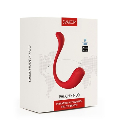 Вибромассажер Svakom Phoenix Neo красный