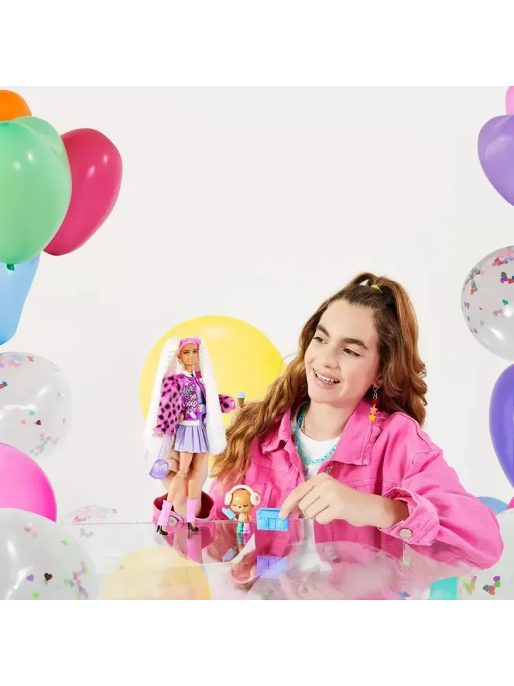 Кукла Барби Экстра Блондинка с хвостиками GYJ77