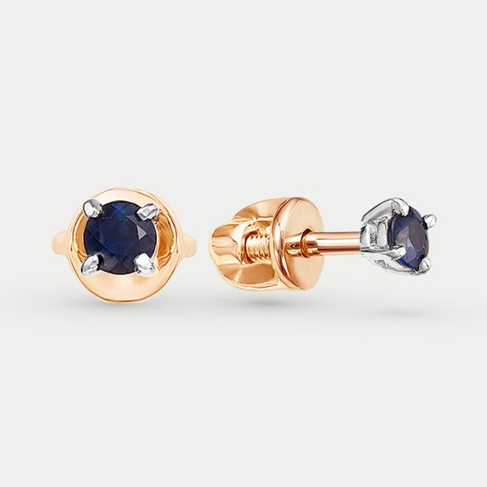 Серьги золотые