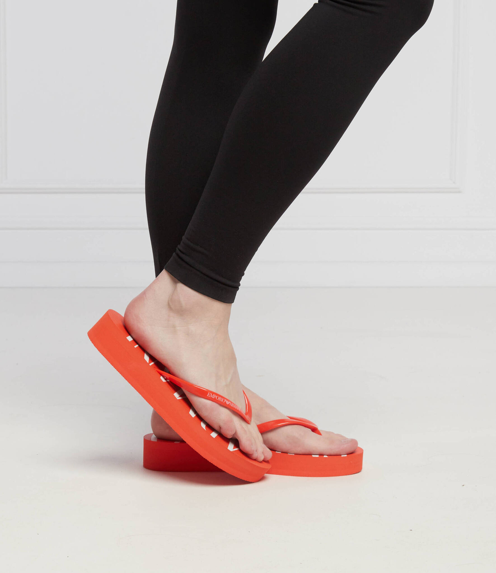 вьетнамки Emporio Armani - красный(XVQS03 XN118)