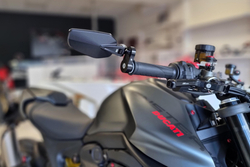 MR711B CNC RACING RH BAR END EVO MIRROR