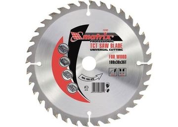 Пильный диск по дереву, ф190 х 30 мм, 48 зубьев Matrix 73219