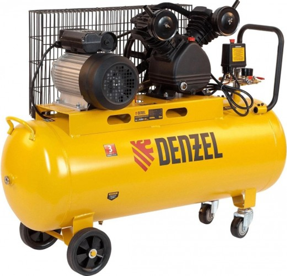 Компрессор поршневой Denzel BCV2200/100 58110