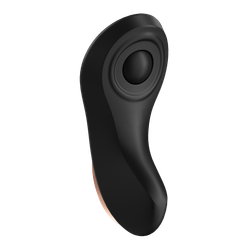 Бесшумный вибромассажер в трусики с пультом и приложением Satisfyer Little Secret