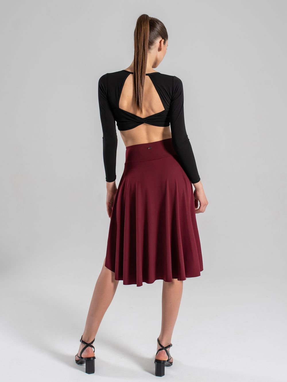 Dolly Max skirt shorts, Dark Red Oil