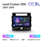 Teyes CC3L 10,2"для Toyota Land Cruiser 200 2007-2015