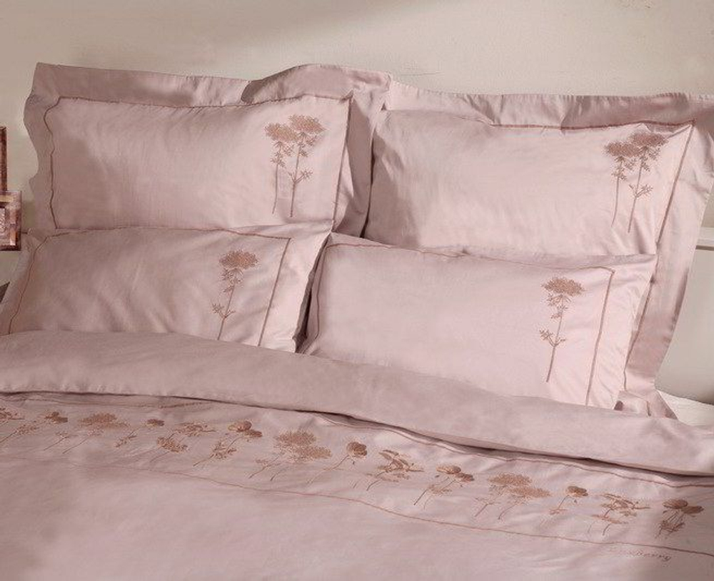 Элитное постельное белье Гербарий лаванда от Bovi Португалия