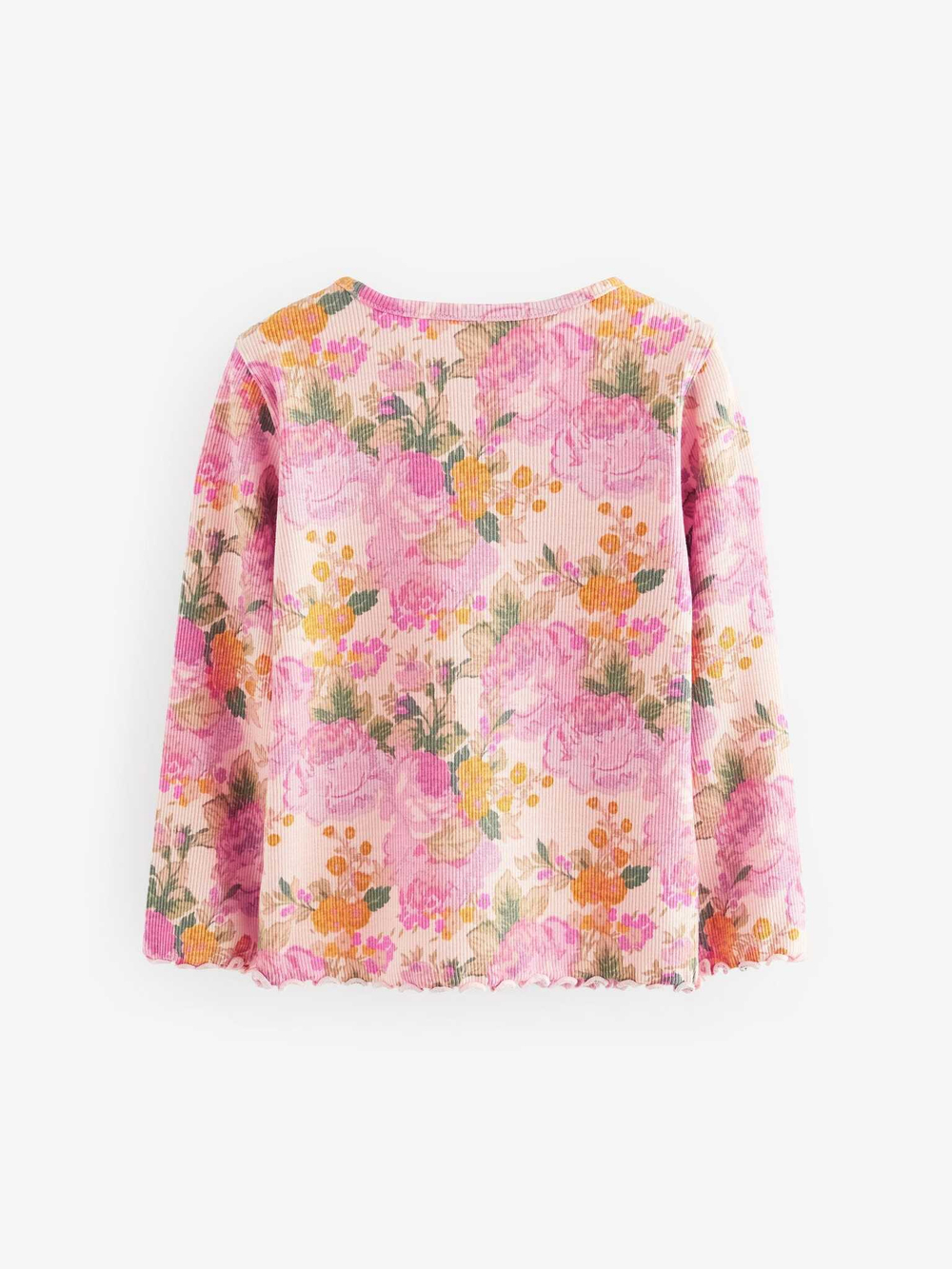 Лонгслив для девочки Next 168-480, Розовый