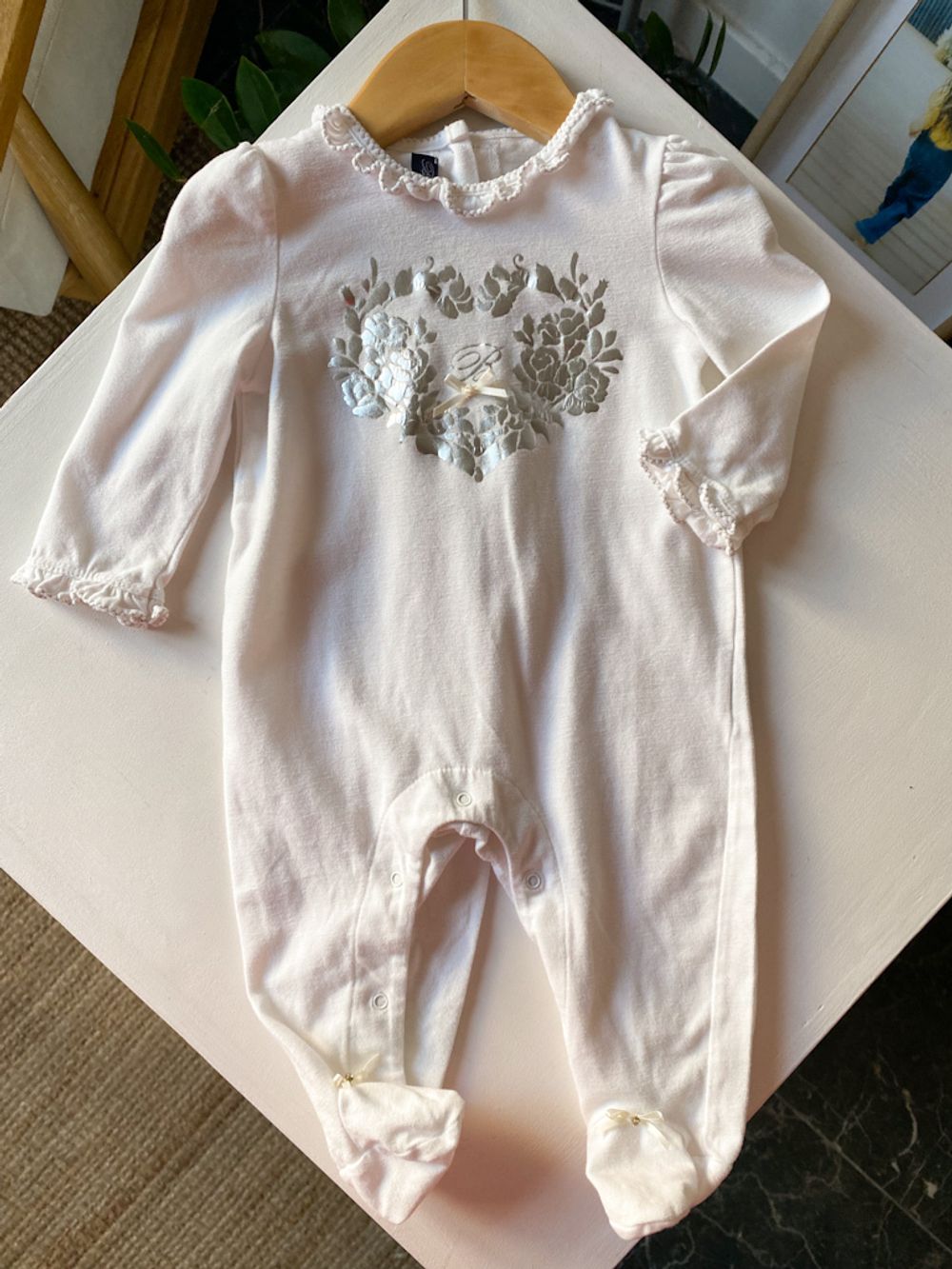 Хлопковый комбинезон Blumarine, 68