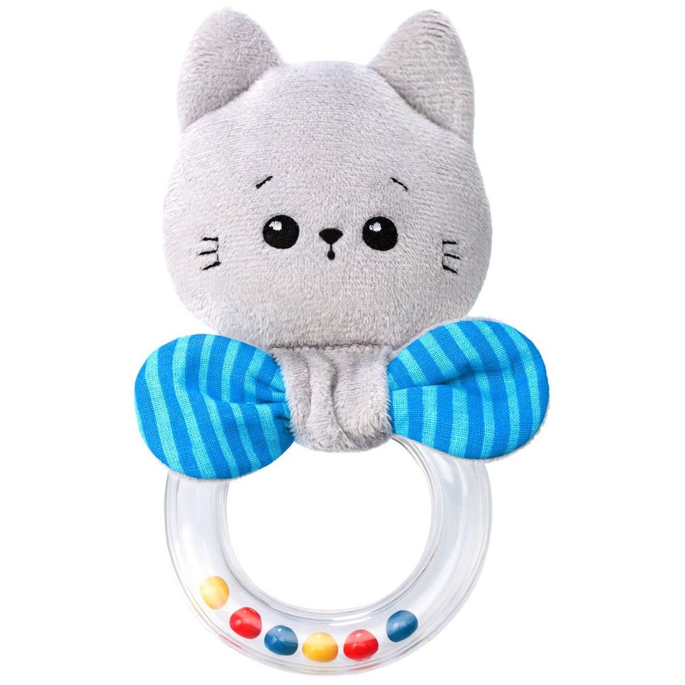 Игрушка "Мякиши" погремушка колечко (Котёнок Кекс) (Мякиши)