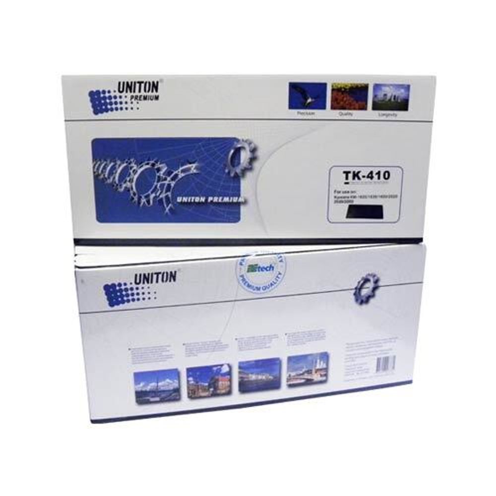 Тонер-картридж UNITON, аналог KYOCERA TK-410 для KM-1620/1650/2020/2050 (870гр, TOMOEGAWA)