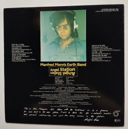 Винтажная виниловая пластинка LP Manfred Manns Earth Band Angel Station (Germany 1979)