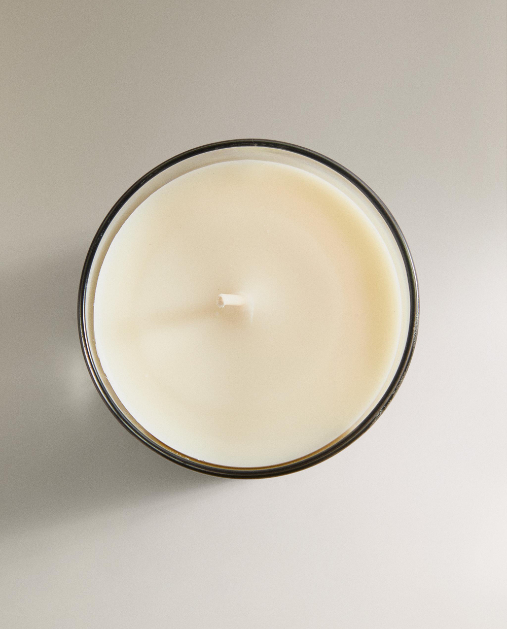 Zara Home Свеча ароматическая Lemon Bergamot 200 г, растительный воск, аромат свежий цитрусовый, Горчичный