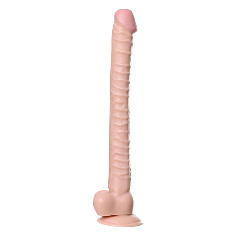 Экстра длинный фаллоимитатор 40см ToyFa RealStick Nude 582015