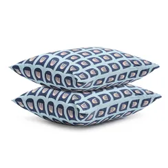 Набор из двух наволочек из сатина с принтом "Blossom Time", Cuts & Pieces, 50х70 см