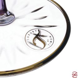 Набор бокалов для вина TIMON Violet/Gold (6 шт) 300 мл
