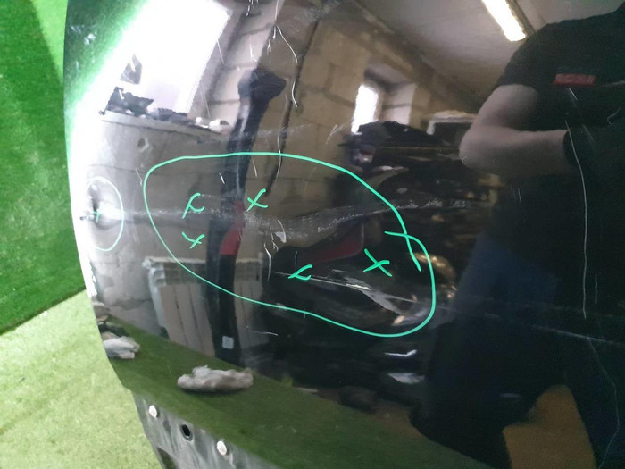 Дверь задняя левая Range Rover Vogue 4 L405 12-22