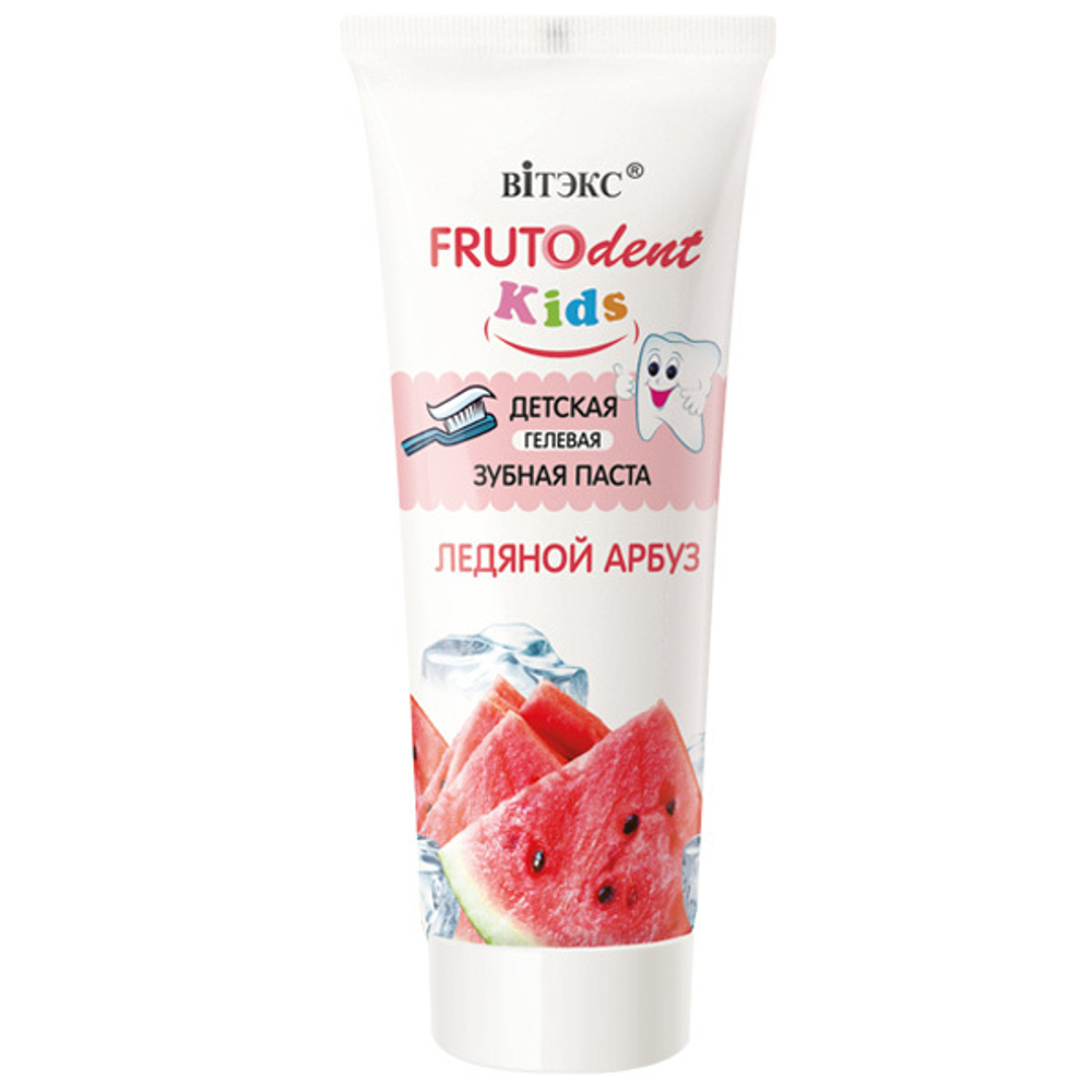 "FRUTO dent Kids" Гелевая зубная паста Ледяной Арбуз (с 1 года) 65 мл